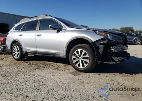 2020 Subaru Outback Premium из США, поврежденный, VIN 4S4BTAEC8L3182392